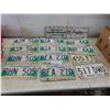 Image 1 : Twelve Manitoba License Plates Plus Two Novelty Plates
