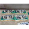 Image 2 : Twelve Manitoba License Plates Plus Two Novelty Plates