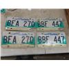 Image 3 : Twelve Manitoba License Plates Plus Two Novelty Plates
