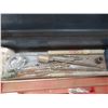 Image 2 : Bench Tool Box With Drill Bits, Plumbing Fittings, and Grolsch Gaskets