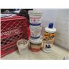 Image 12 : Box of Auto and Household Products Including Cleaners and Fluids