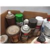 Image 3 : Box of Auto and Household Products Including Cleaners and Fluids