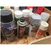 Image 9 : Box of Auto and Household Products Including Cleaners and Fluids
