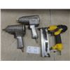 Image 1 : Two Air Impact Drivers (One is Snapon) and Air Nailer