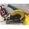 Image 7 : Corded Chop Saw With Hardware, Tool Boxes, and Pouches
