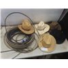 Image 1 : Five Cowboy Hats Plus Two Lengths of Rope