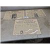 Image 1 : Three Original Newspaper Front Pages From April to September 1945 Including Daily Mail, The People,