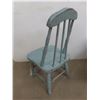 Image 3 : 1930s Children’s Painted Chair With Wooden Table