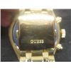 Image 3 : Guess Gents Continental Gold Tone Rhinestone Multifunction Watch