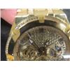 Image 7 : Guess Gents Continental Gold Tone Rhinestone Multifunction Watch