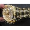 Image 8 : Guess Gents Continental Gold Tone Rhinestone Multifunction Watch
