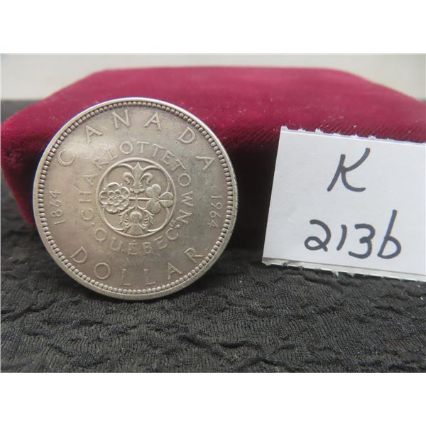 Canadian 1864–1964 Silver Dollar Coin