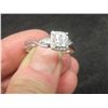Image 8 : 10K White Gold and Diamond Ring, Size 10, Total Weight 2.8 Grams