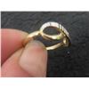 Image 5 : 10K Gold Infinity Ring, Size 6, Total Weight 1.4 Grams