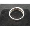 Image 4 : 10K White Gold and Diamond Ring, Size 12, Total Weight 5.2 Grams