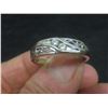Image 5 : 10K White Gold and Diamond Ring, Size 12, Total Weight 5.2 Grams