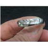 Image 6 : 10K White Gold and Diamond Ring, Size 12, Total Weight 5.2 Grams