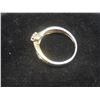 Image 2 : 10K Gold and Diamond Ring, Size 5, Total Weight 1.8 Grams