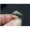 Image 7 : 10K Gold and Diamond Ring, Size 5, Total Weight 1.8 Grams