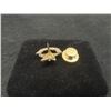 Image 2 : 14K Gold Masonic Pin Without Backing, Total Weight 1.7 Grams