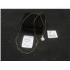 Image 1 : 10K Gold and Opal 19" Necklace, Total Weight 2 Grams