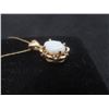 Image 4 : 10K Gold and Opal 19" Necklace, Total Weight 2 Grams