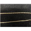 Image 7 : 10K Gold and Opal 19" Necklace, Total Weight 2 Grams