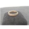 Image 4 : 14K Gold and Diamond Ring, Size 9, Total Weight 4.3 Grams