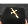 Image 2 : 10K Gold Crucifix, Total Weight 1 Gram