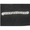 Image 2 : Sterling Silver Bracelet Measuring 8 1/2", Total Weight 19.8 Grams