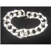 Image 4 : Sterling Silver Bracelet Measuring 8 1/2", Total Weight 19.8 Grams