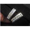 Image 4 : Sterling Silver and Cubic Zirconia Stud Earrings, Total Weight 3.3 Grams
