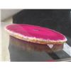 Image 2 : Natural Embryo Formation Agate Display With Stand, Display Measures ", Agate Measures "