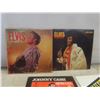 Image 2 : Five Vinyl Albums Including Elvis Presley and Johnny Cash