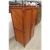Image 2 : Computer Desk Cabinet With Key for Locking Door, 57 x 32 x 22