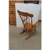 Image 5 : Wooden Rocking Chair