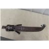 Image 5 : Machete With Sheath, Total Length 27 Inches