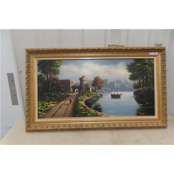 Painting on Canvas, 32 x 56