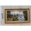 Image 1 : Painting on Canvas, 32 x 56