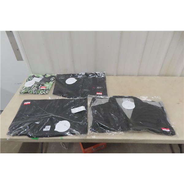 Four New Shirts and Blouses, Paisley and Sage, Size 1X