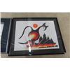 Image 2 : Native Art Print and Tribal Art, Largest 11 1/2 x 14