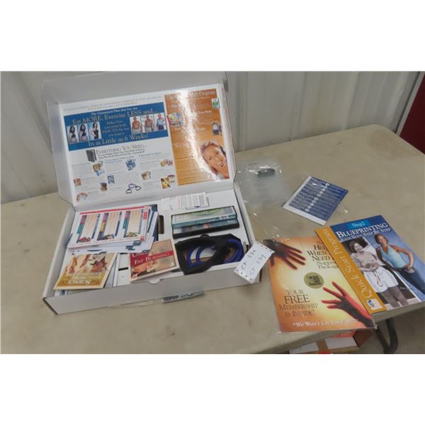 Pro Vibe Exercise Device With Video Programs, New Old Stock