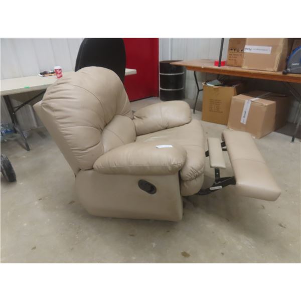 Leather or Leather-Style Recliner/Rocker