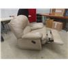 Image 1 : Leather or Leather-Style Recliner/Rocker