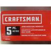 Image 2 : New Craftsman Five-Piece Metric Wrench Set