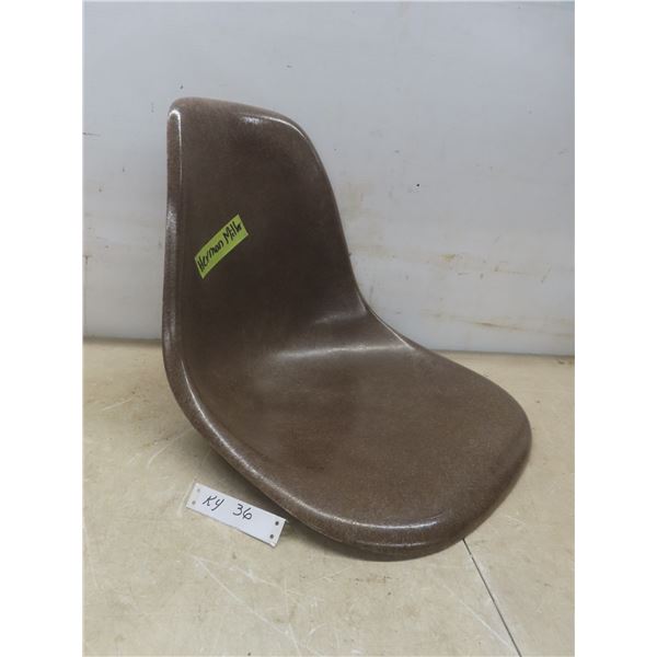 Herman Miller Eames Fiberglass Shell Chair Seat, Signed - No Legs