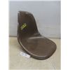 Image 1 : Herman Miller Eames Fiberglass Shell Chair Seat, Signed - No Legs