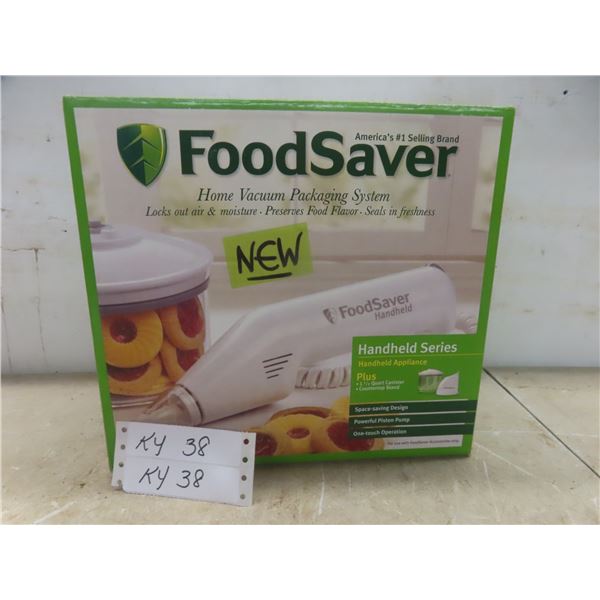 New FoodSaver Home Vacuum Packaging System