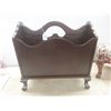 Image 6 : Vintage Magazine Rack, Upholstered Stool