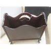 Image 9 : Vintage Magazine Rack, Upholstered Stool